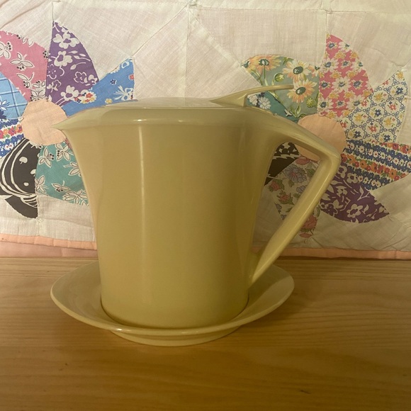 MCM Designer Leifheit "SLANY" Sauciere Insulated Thermol Pitcher w/ saucer - Picture 1 of 5